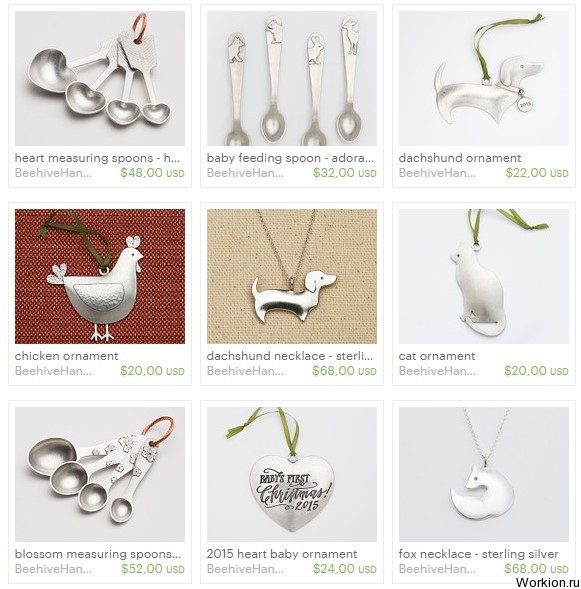 Заработок для творческих людей с Etsy