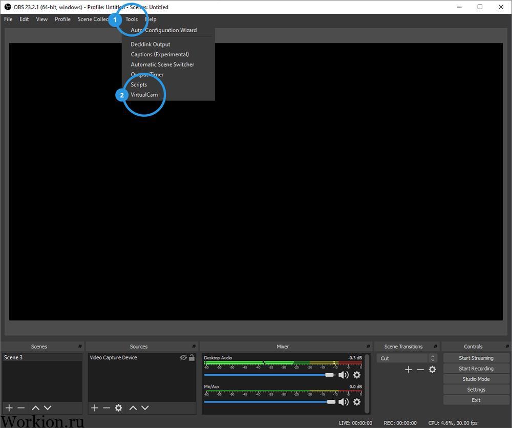 Virtual Cam OBS