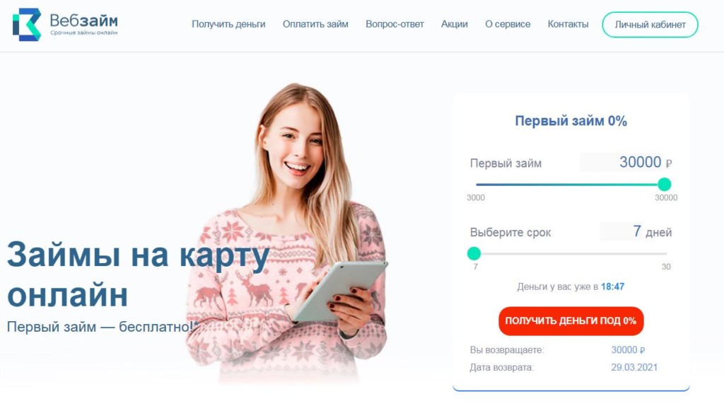 Вебзайм сервис