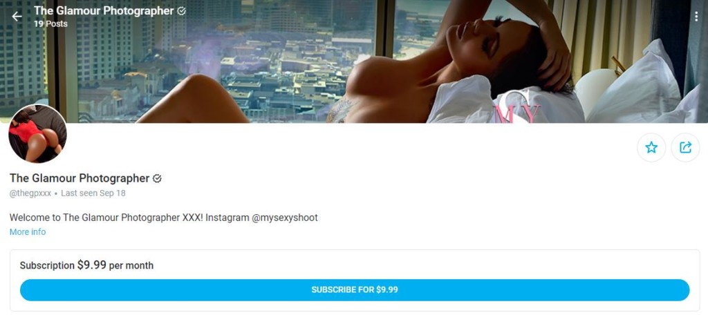 The Glamour Photographer onlyfans