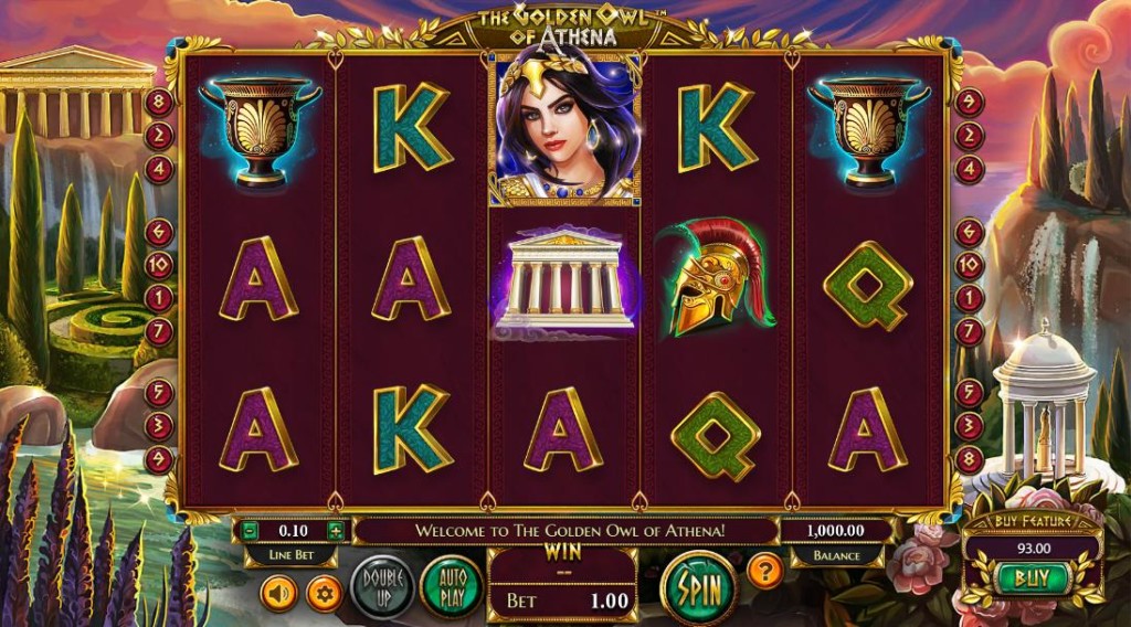The Golden Owl Of Athena
