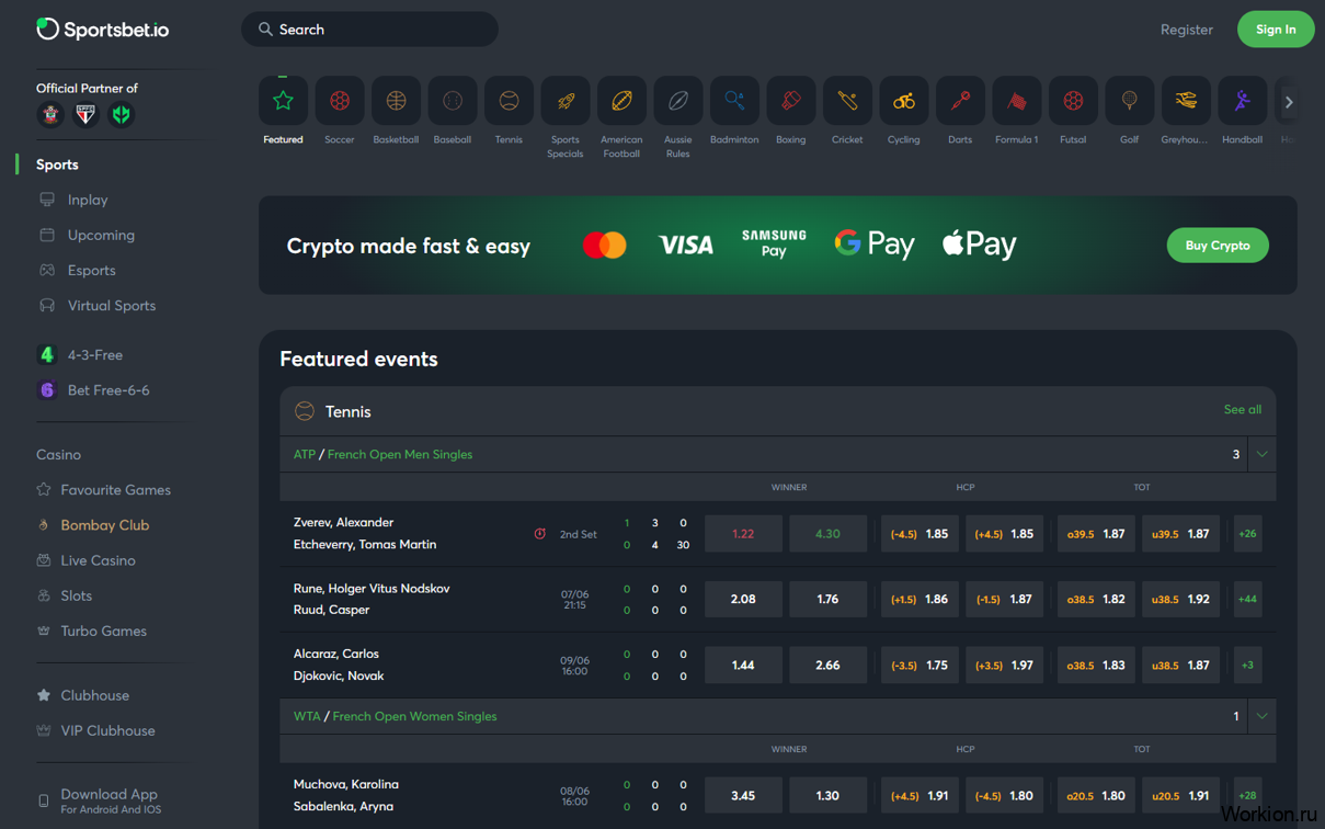 Cloudbet обзор биткоин казино и ставки в крипте