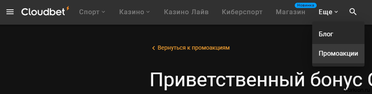 Cloudbet обзор биткоин казино и ставки в крипте