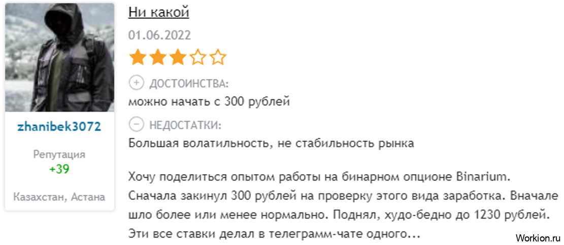 отзыв о Binarium